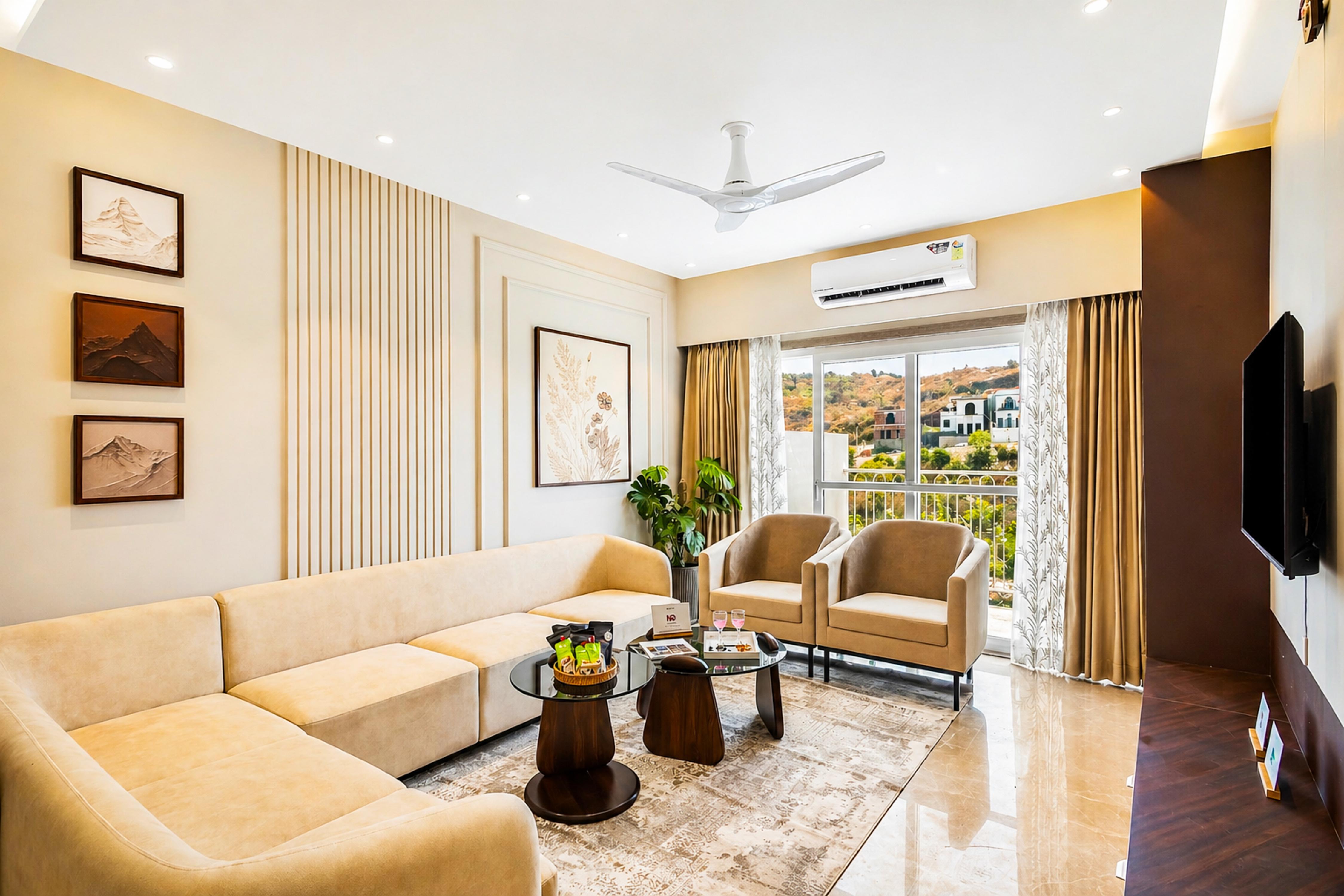 ELIVAAS Shourya Viola 3 BHK Villa with Pvt Pool & Garden