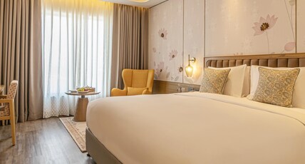 Ayodhyam, Ayodhya - IHCL Seleqtions Room Type - Deluxe Room King Bed