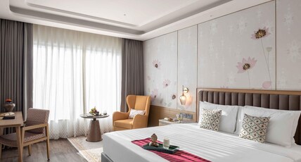 Ayodhyam, Ayodhya - IHCL Seleqtions Room Type - Deluxe Room King Bed