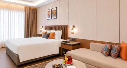 Ayodhyam, Ayodhya - IHCL Seleqtions Room Type - Premium King Bed Room