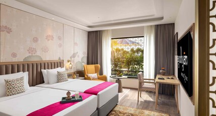 Ayodhyam, Ayodhya - IHCL Seleqtions Room Type - Deluxe Room Twin Bed