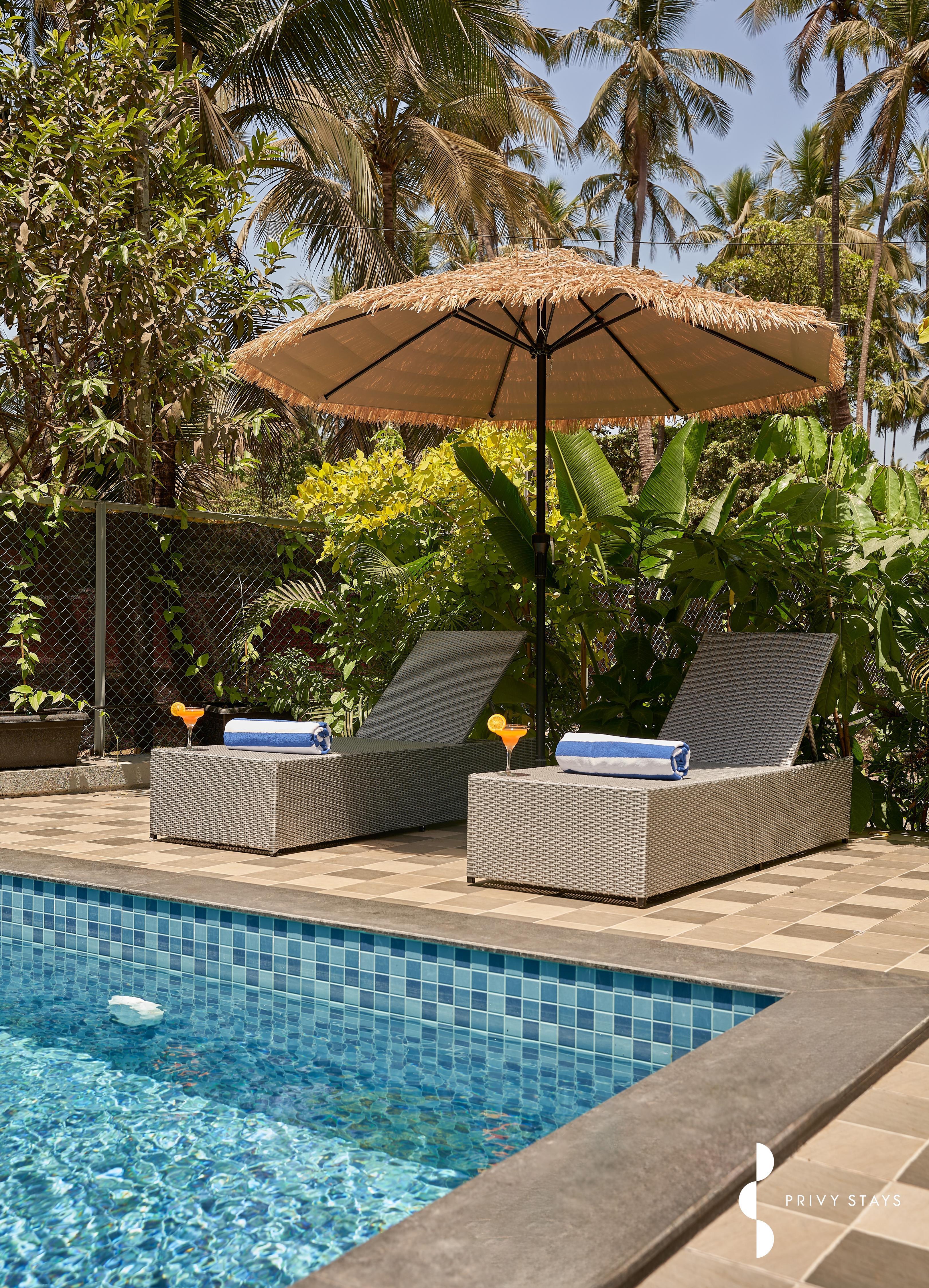Privy Stays- Emmy's Cove Villa, Alibag 5bhlk w/Pool - Tap to explore photos