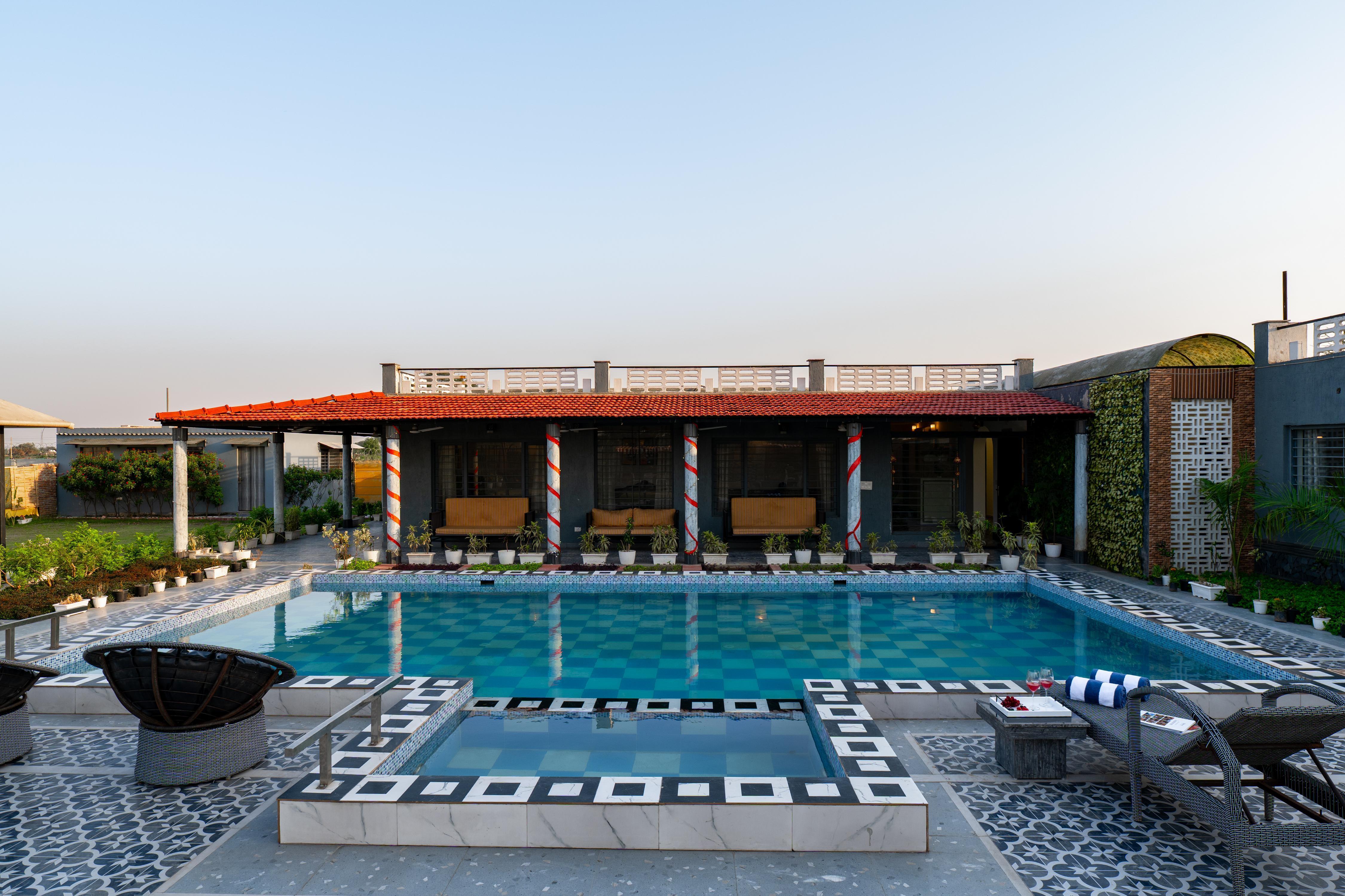 Alaya Stays Batlaw Classic 5 BHK Villa with Pvt Pool & Gazebo