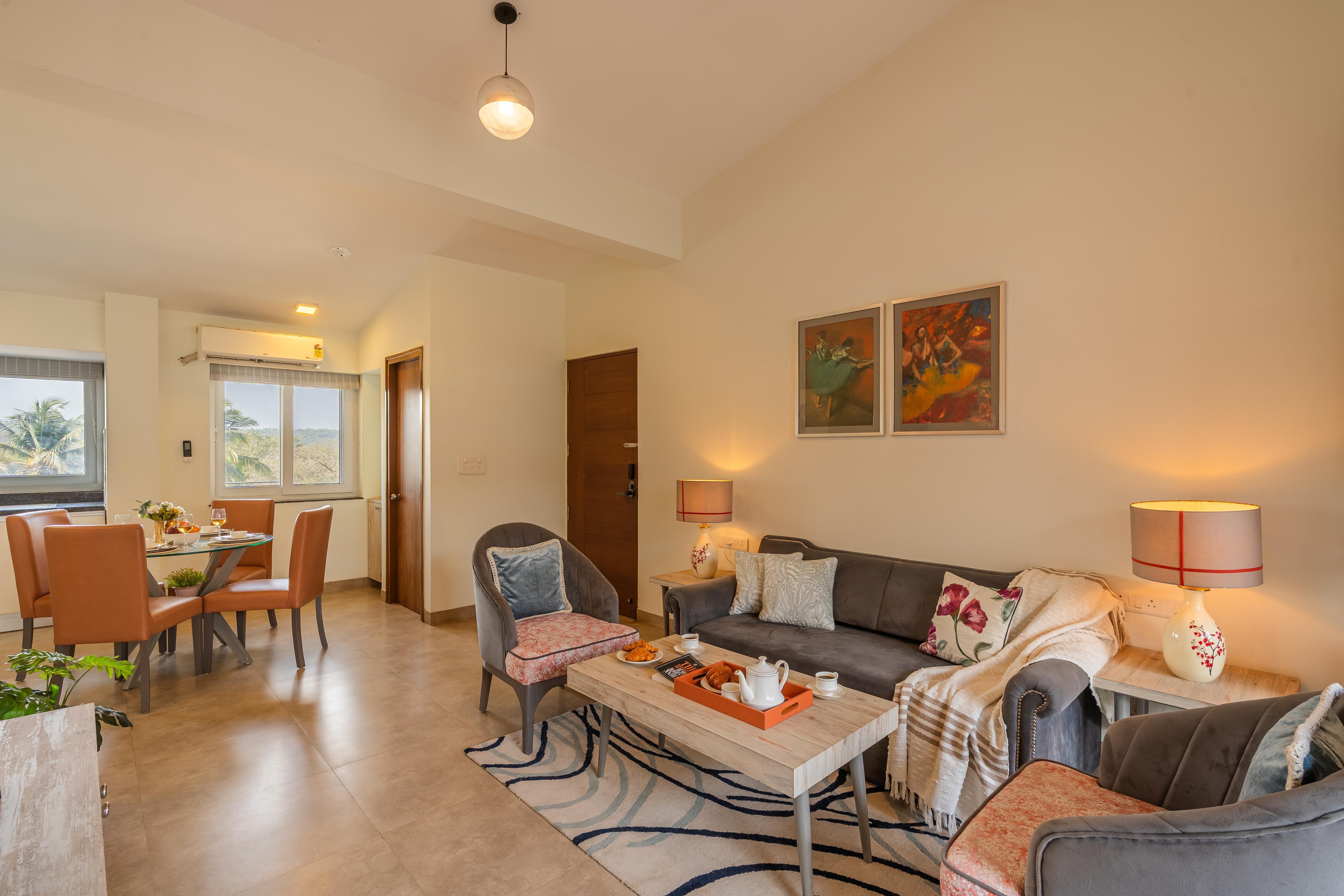 Perfectstayz Premium Carnival suites Room Type - Elite 1 BHK Pool View Suite