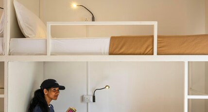 Zostel Kochi (Kumbalangi) Room Type - 1 Bunk Bed | Deluxe 6 Bed Female Dorm | Shared en-suite washroom Zostel Kochi (Kumbalangi) Room Type - 1 Bunk Bed | Deluxe 6 Bed Female Dorm | Shared en-suite washroom