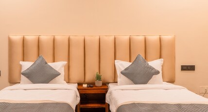 The Amber House - Luxury Boutique Stay in Bani Park, City Center Jaipur Room Type - Twin Bed Room The Amber House - Luxury Boutique Stay in Bani Park, City Center Jaipur Room Type - Twin Bed Room