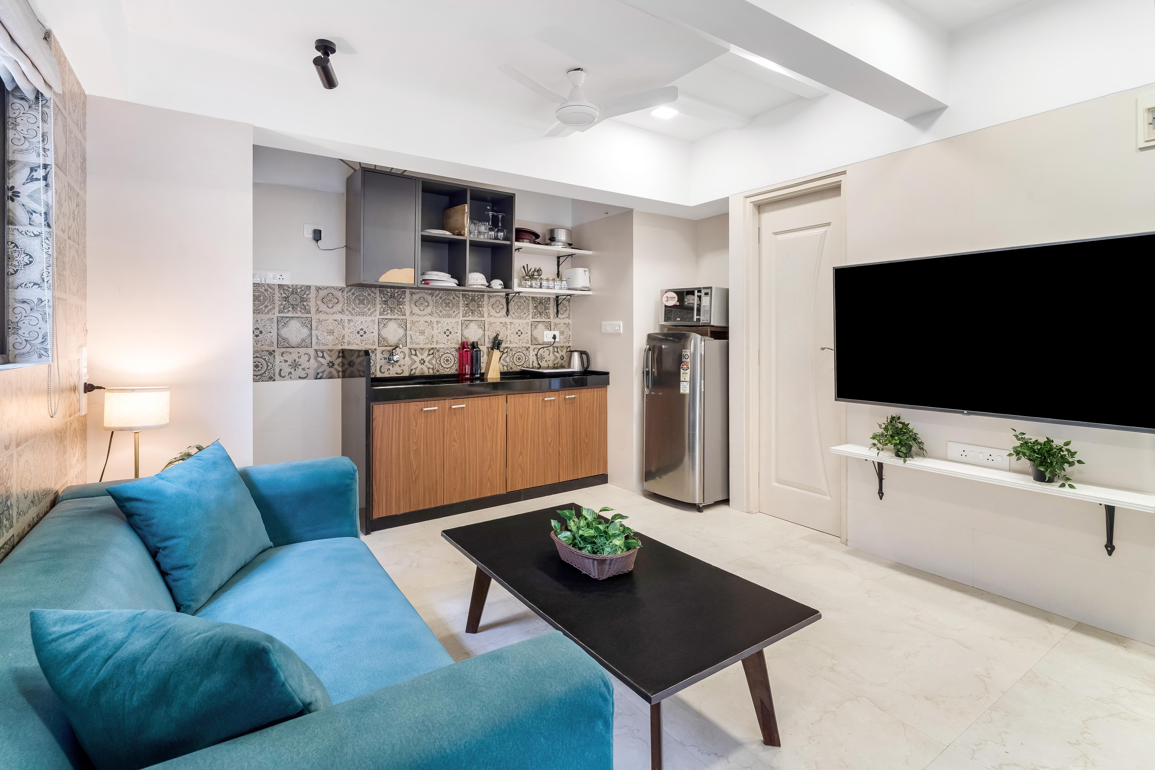 Dido 1BHK in Bandra W by Squareone Stays - Tap to explore photos