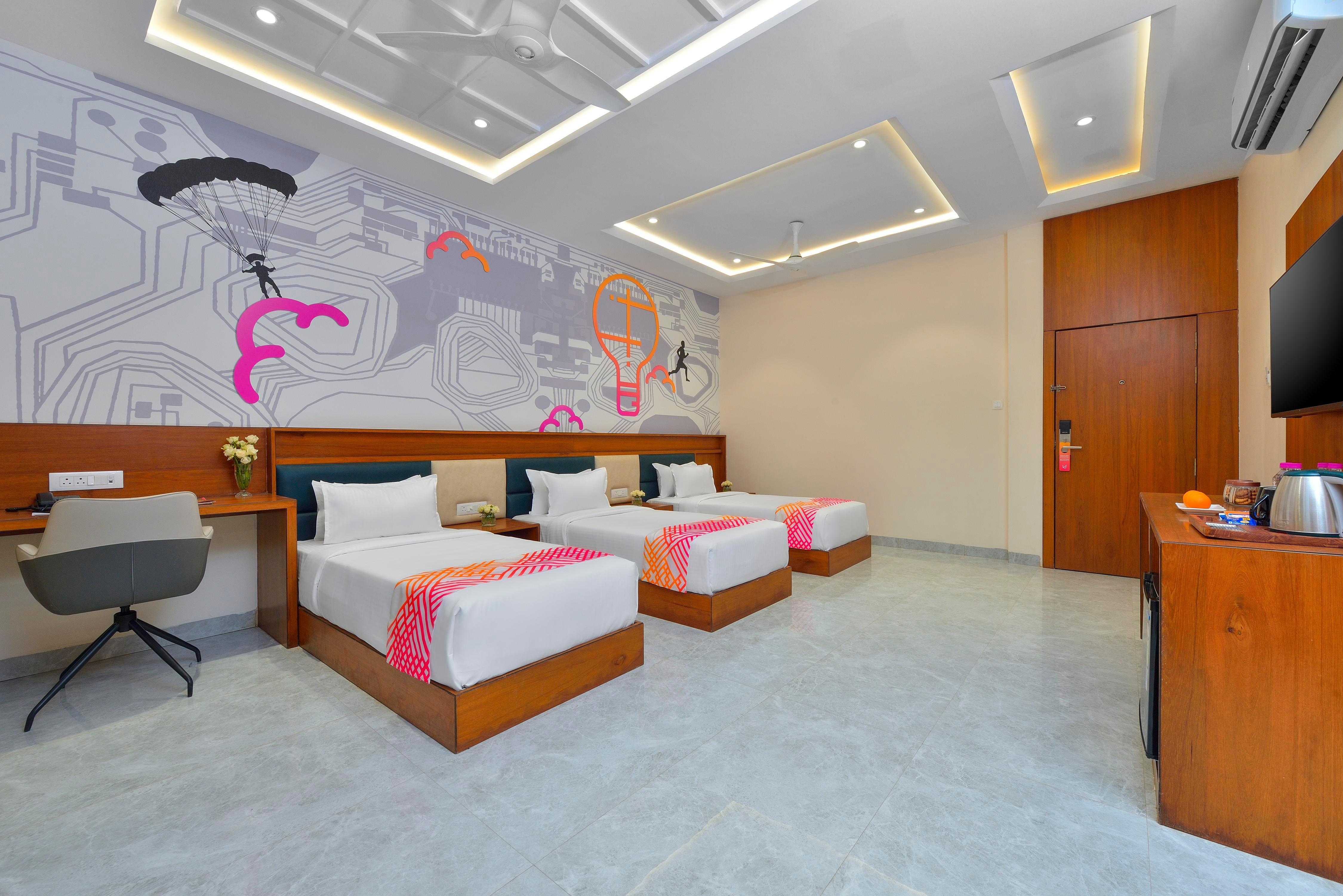 Ginger Gadchiroli Room Type - Premium Twin Room