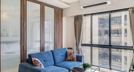 OV Premium Studio Apartment near BKC by SquareOne Stays Room Type - Arial