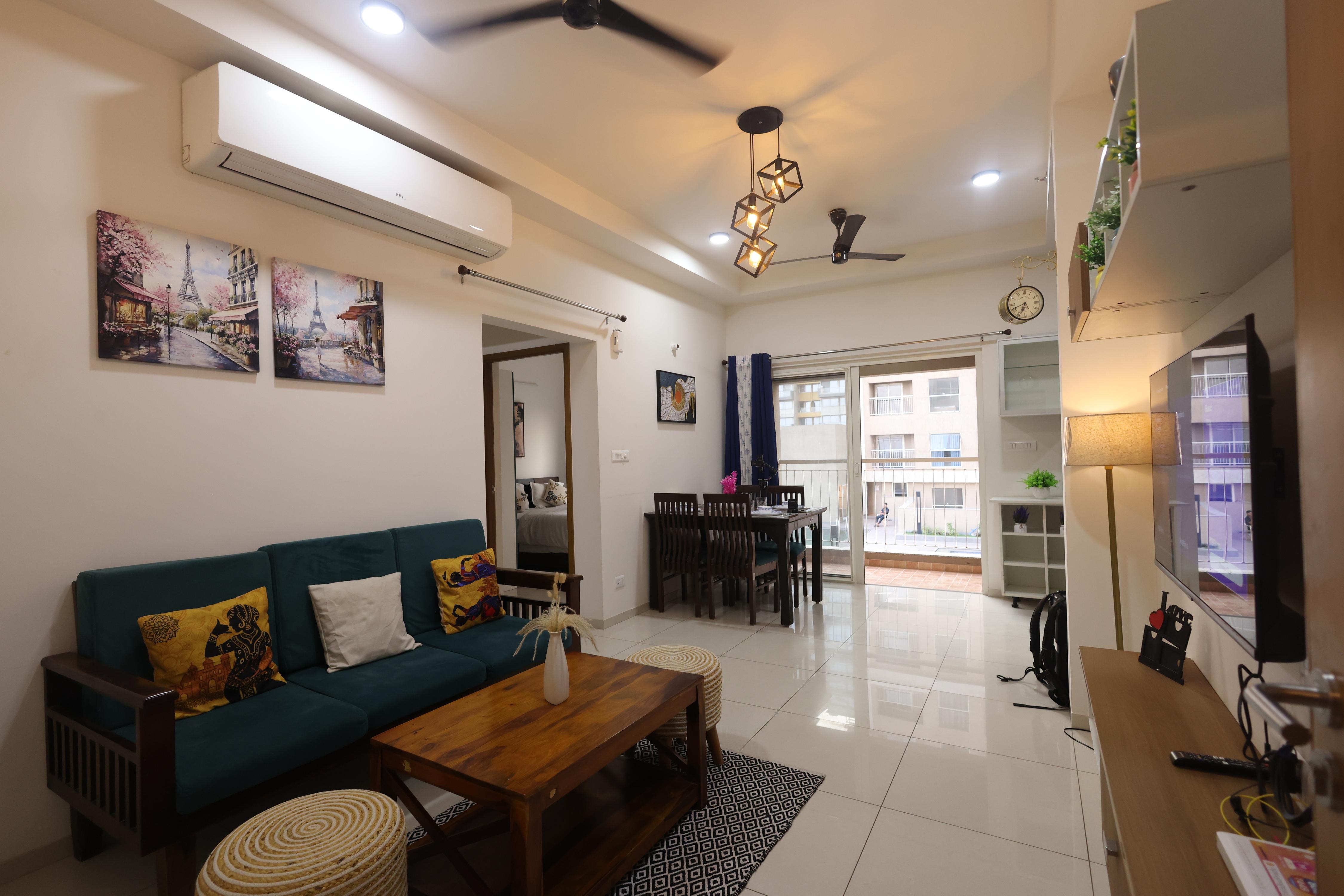 Address of Spacious 2BHK Pool View Apartment In GIFT City