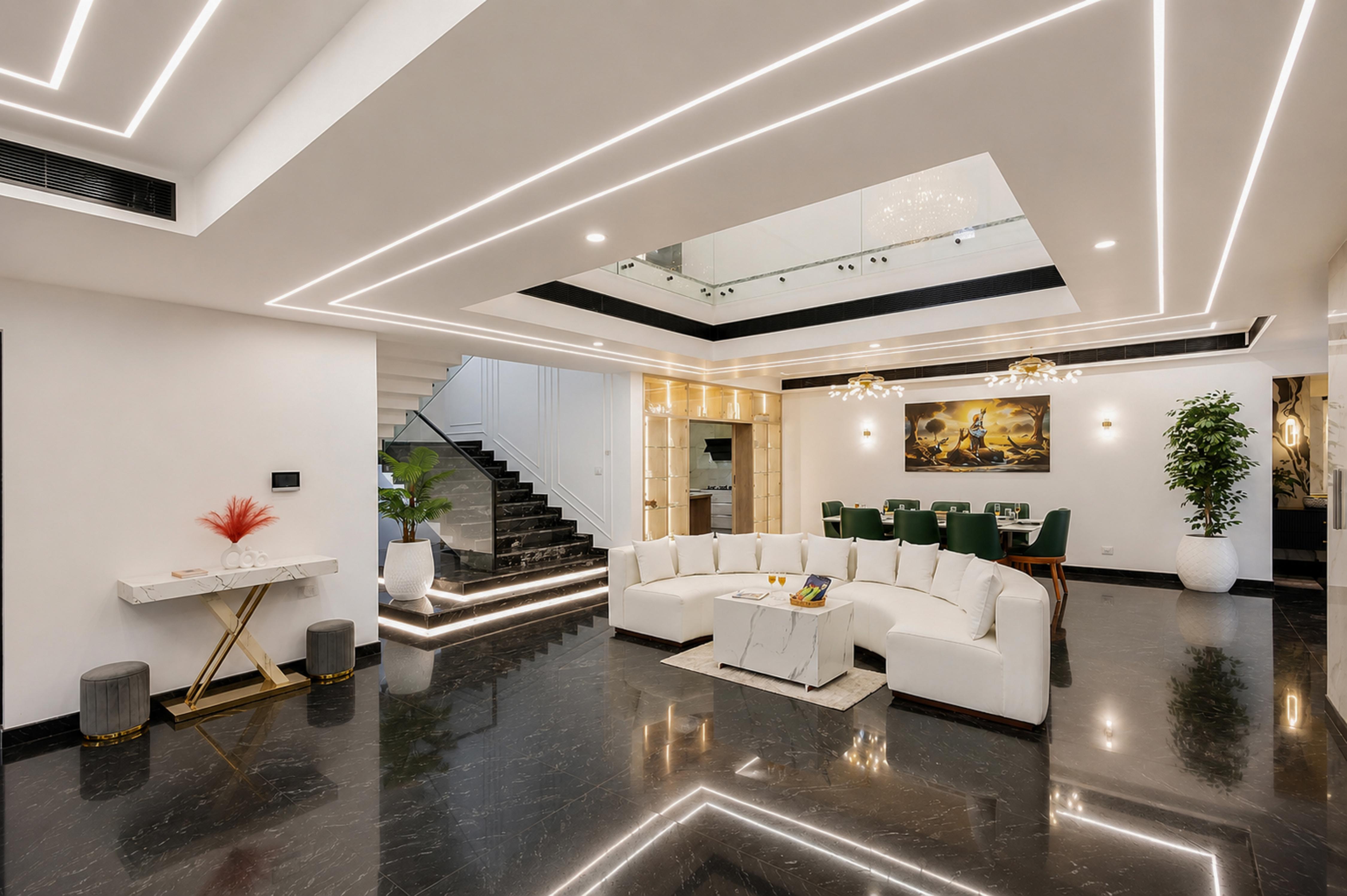 ELIVAAS Signature Nedumbally 4 BHK Villa with Balcony Sit-Out & Lounge Area - Tap to explore photos