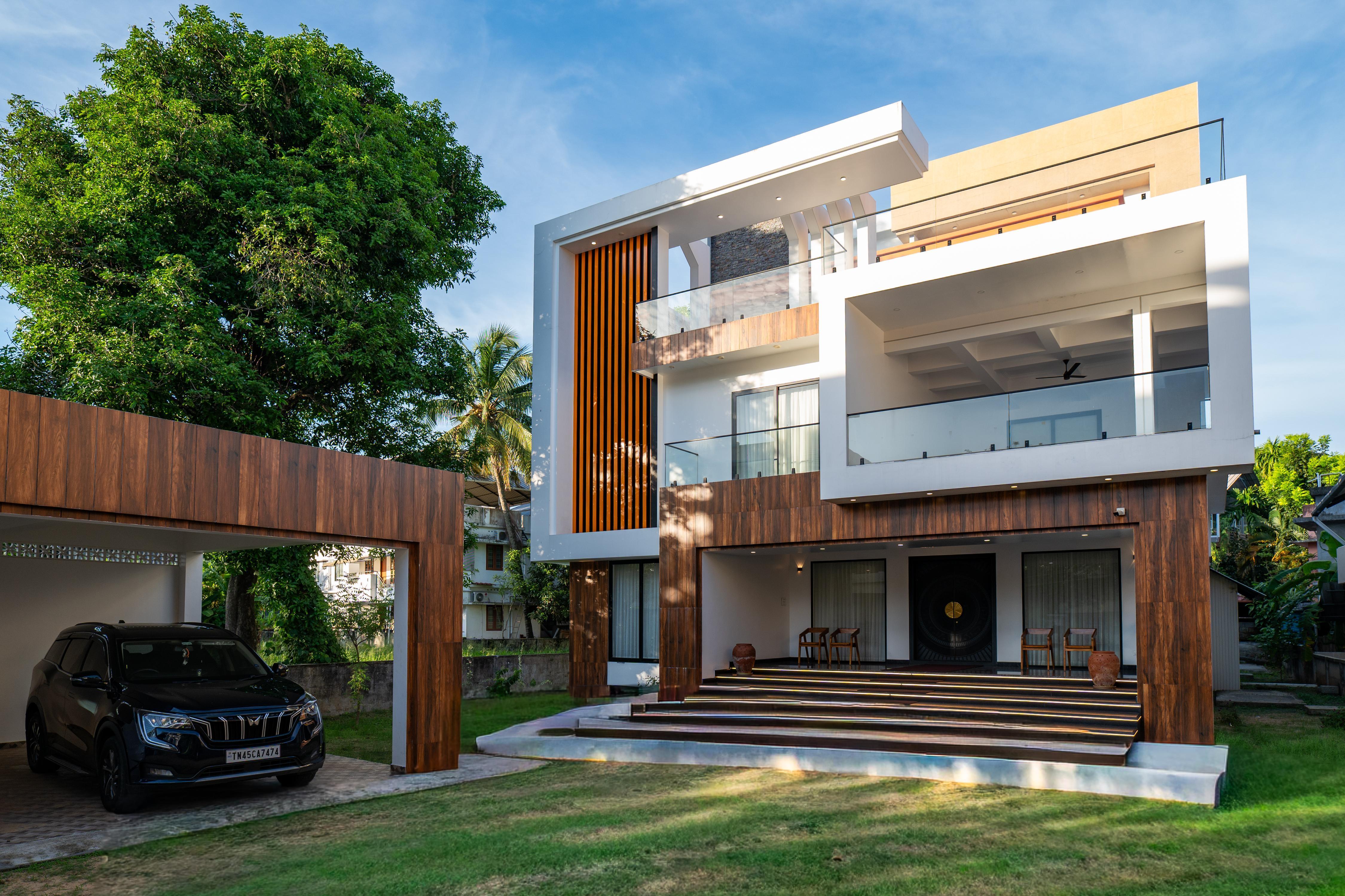 ELIVAAS Nedumbally 4 BHK Villa with Balcony Sit-Out & Lounge Area