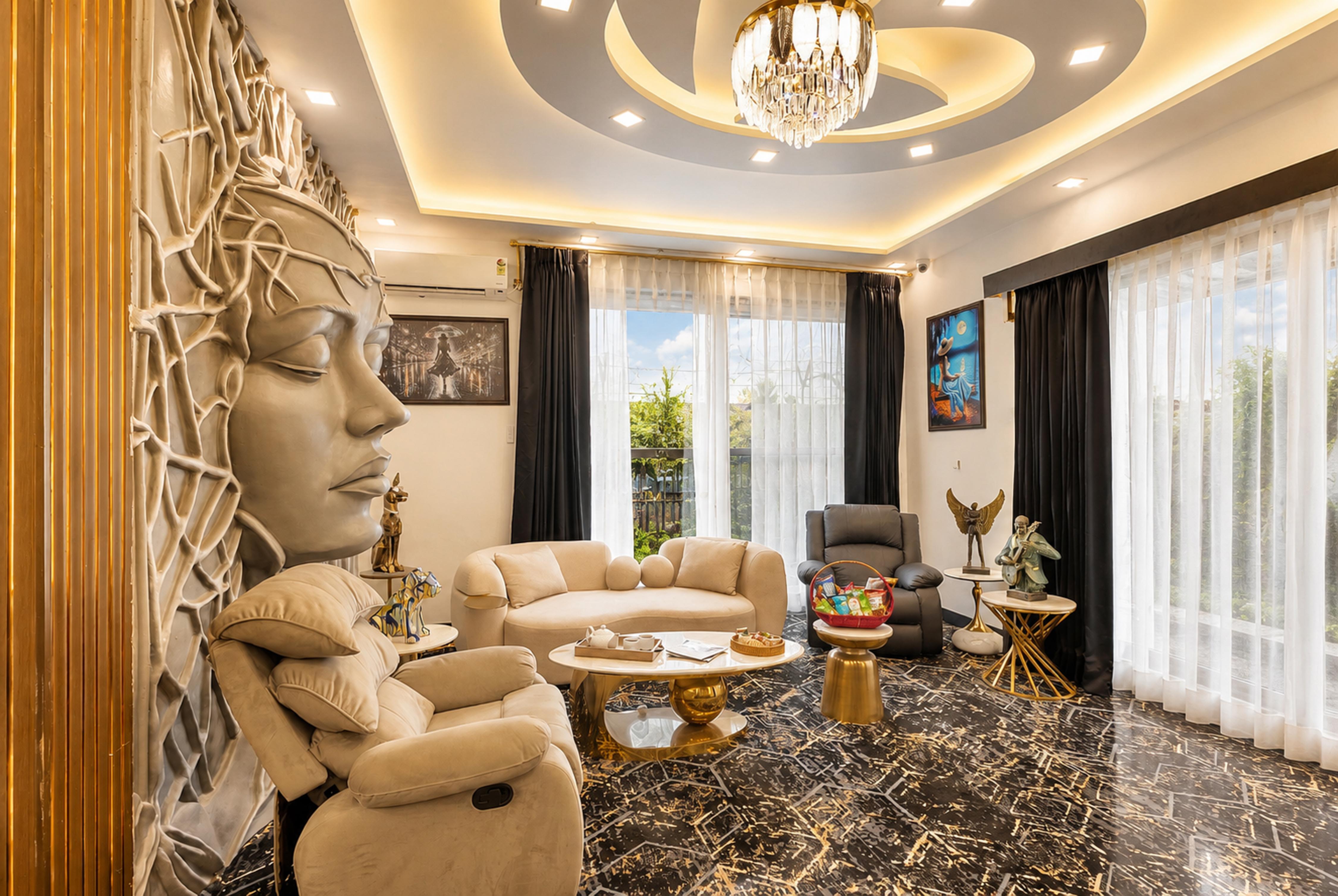 ELIVAAS Signature Raj Farms | 3 BHK Villa with Pvt Pool - Tap to explore photos