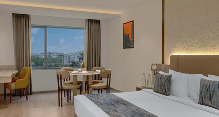 The Fern Residency Vadodara,Alkapuri, Series By Marriott Room Type - Fern Classic, Guest room, 1 King, City view The Fern Residency Vadodara,Alkapuri, Series By Marriott Room Type - Fern Classic, Guest room, 1 King, City view