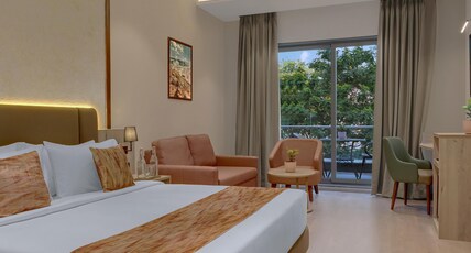 The Fern Residency Vadodara,Alkapuri, Series By Marriott Room Type - Fern Classic Premium, Guest room, 1 King, City view The Fern Residency Vadodara,Alkapuri, Series By Marriott Room Type - Fern Classic Premium, Guest room, 1 King, City view