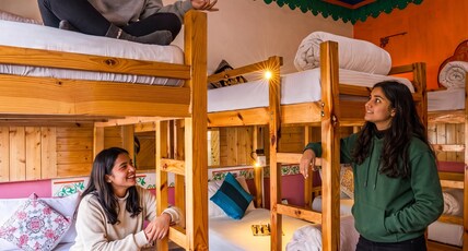 Zostel Leh (Main Market) Room Type - 1 Bunk Bed | Deluxe 6 Bed Female Dorm | Shared En-suite Washroom Zostel Leh (Main Market) Room Type - 1 Bunk Bed | Deluxe 6 Bed Female Dorm | Shared En-suite Washroom