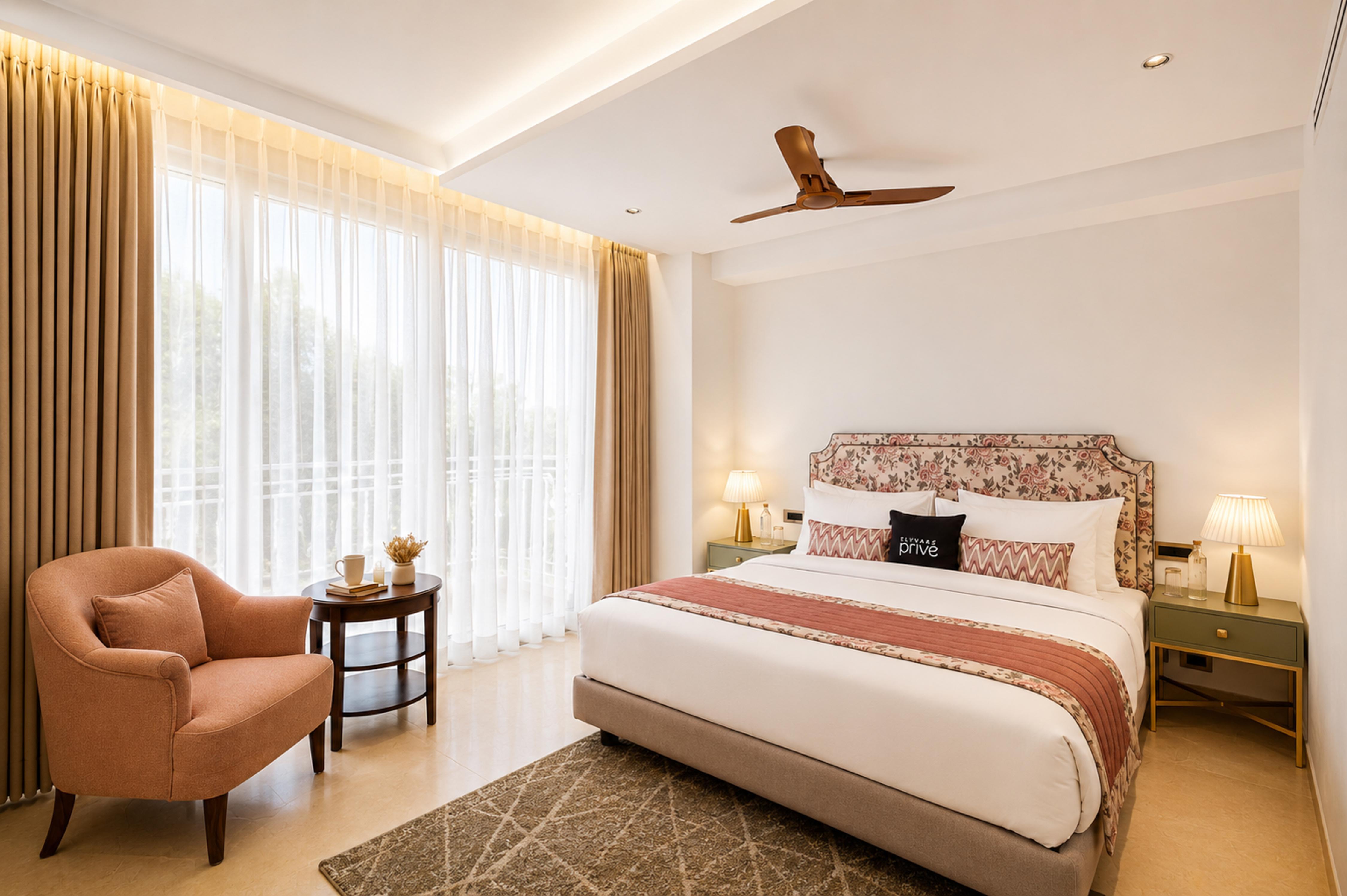 ELIVAAS Prive Royce Silver Oak Opal 2 BHK Ultra luxury Apartments - Tap to explore photos