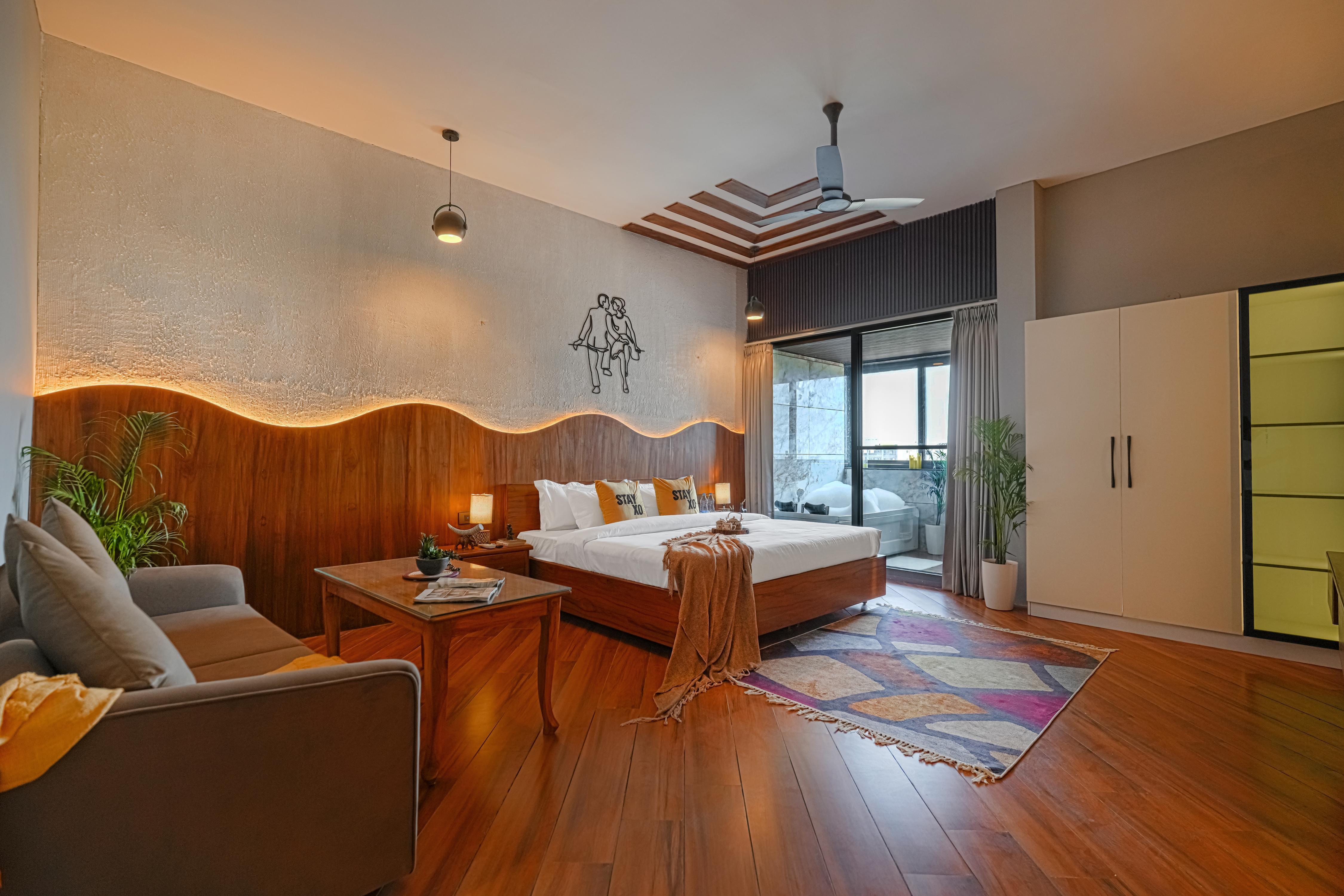 Stay XO - A Luxurious 3BHK Villa in Panchkula - Tap to explore photos
