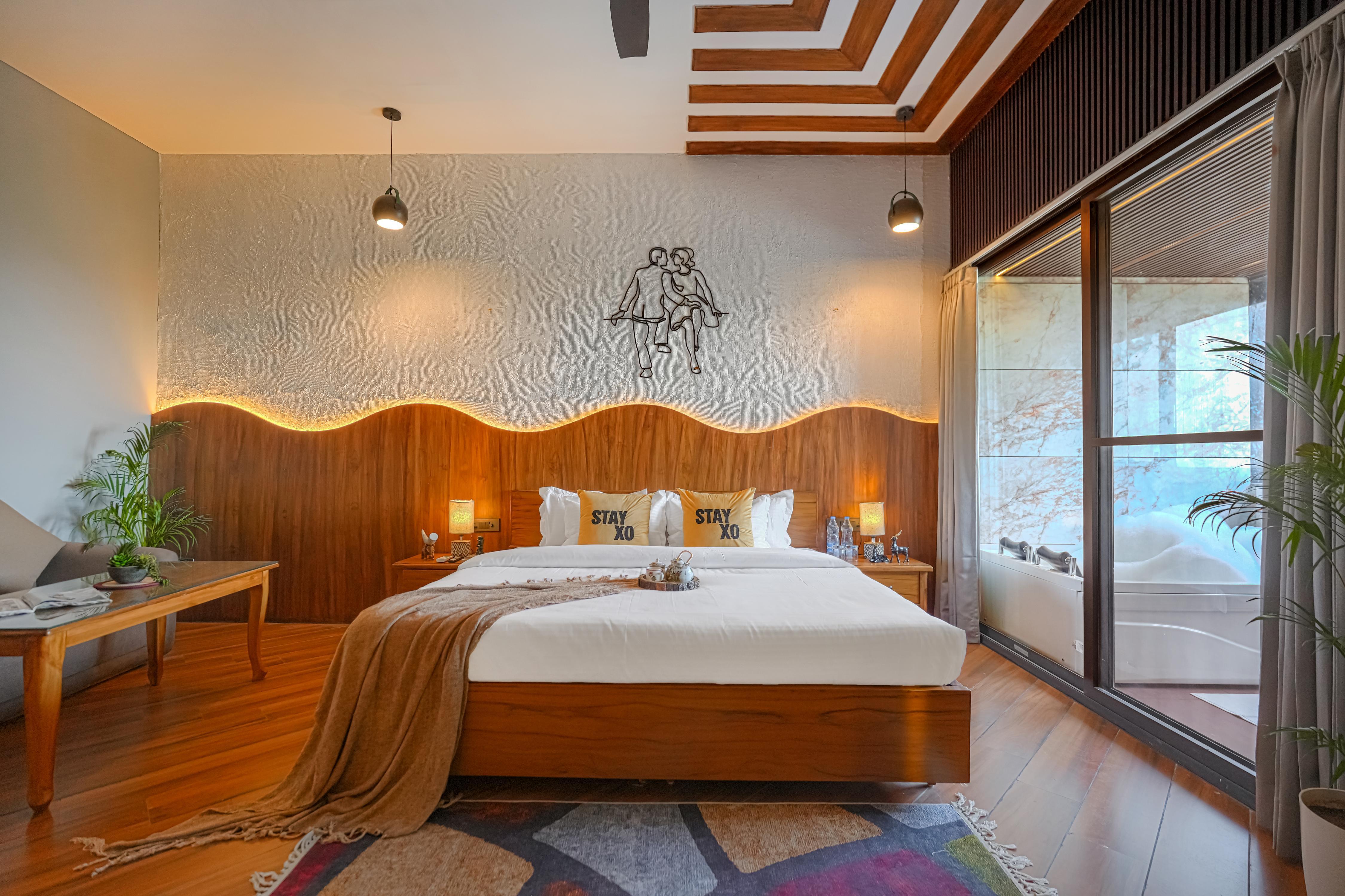 Stay XO - A Luxurious 3BHK Villa in Panchkula - Tap to explore photos