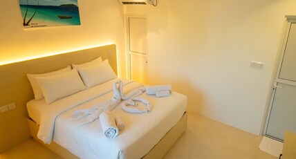 The Vilu Himmafushi Room Type - Deluxe Double Room with Air Conditioning