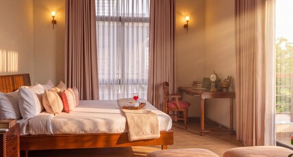 ama Stays & Trails-Shyam Kutir, Vrindavan Room Type - Deluxe Balcony 03 bedroom