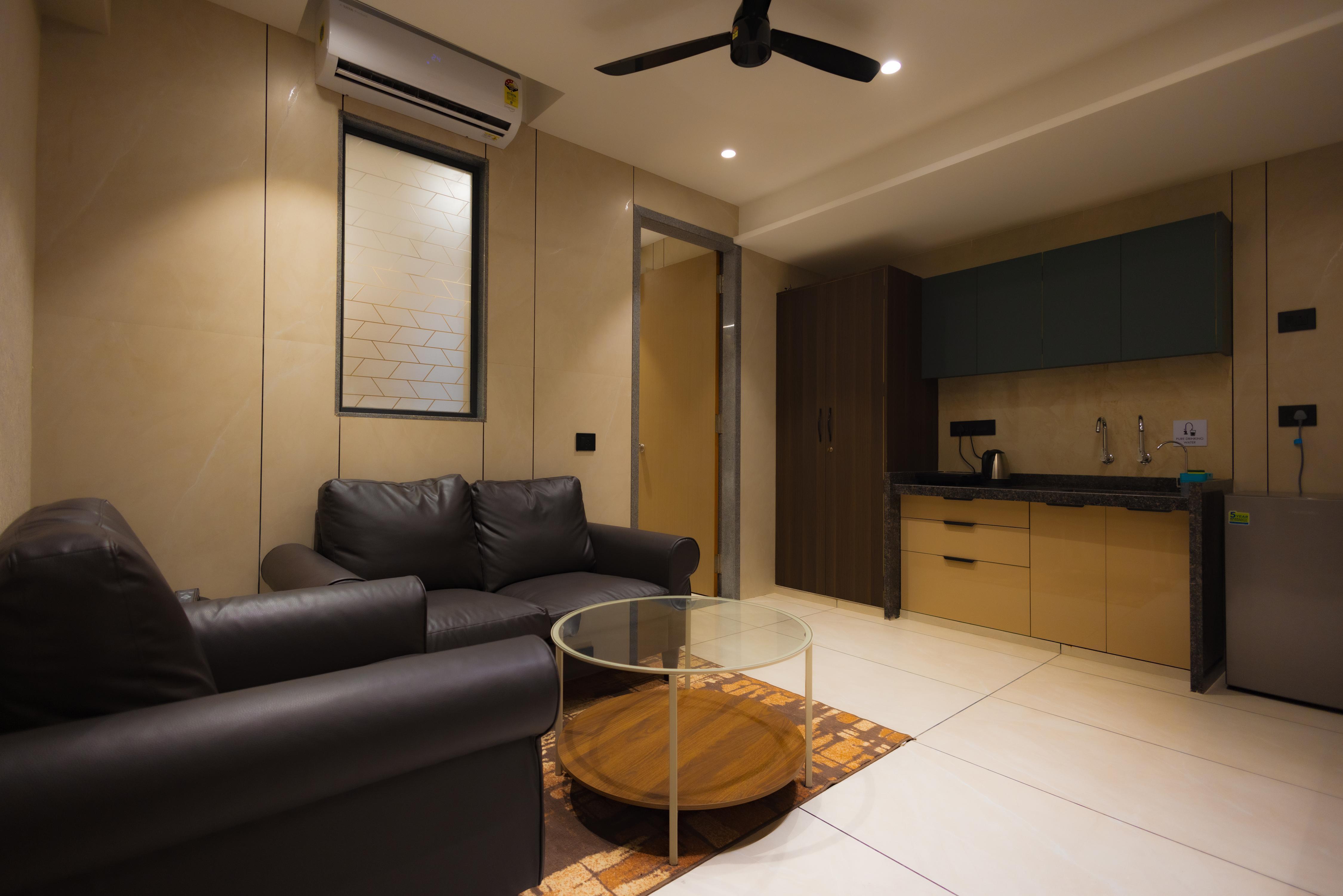 Rooms of Nirrtul Platinum 1 BHK Apartment Cozy Quite