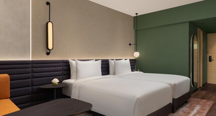 Novotel Bhubaneswar Janpath Room Type - Executive Room with 2 single beds Novotel Bhubaneswar Janpath Room Type - Executive Room with 2 single beds