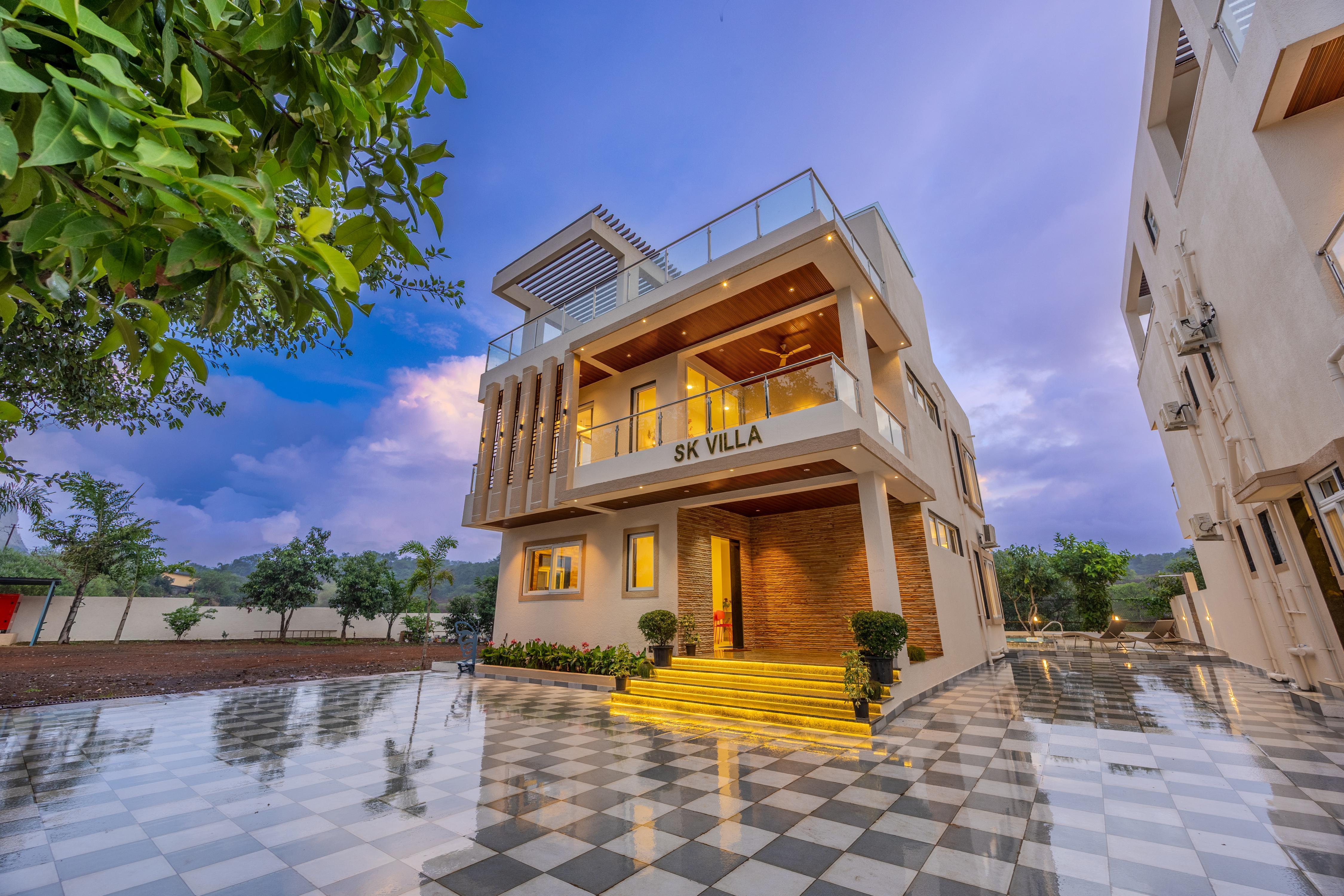 ELIVAAS SK Villa | 4 BHK Hideaway with Pvt Pool