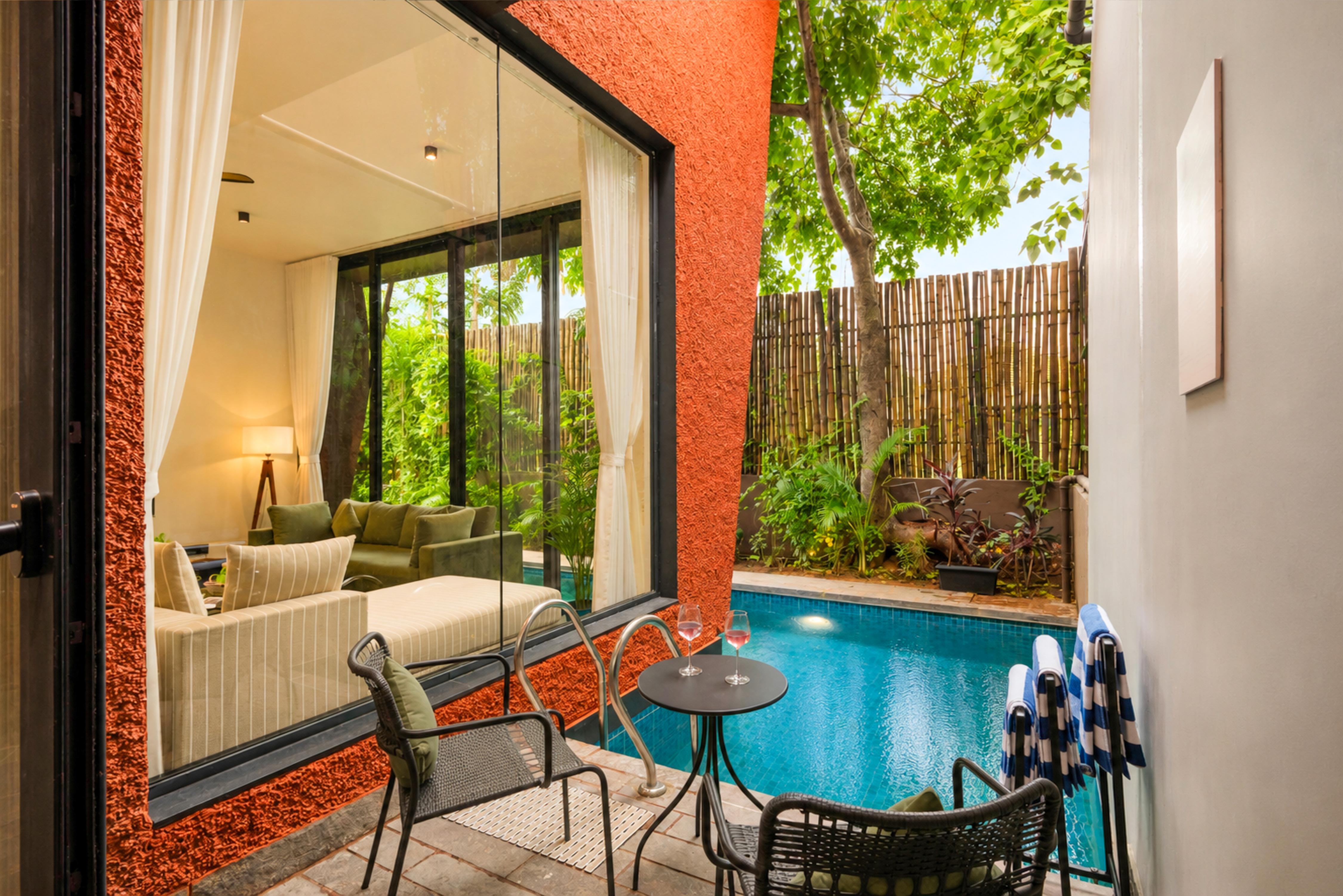 ELIVAAS Signature Solena 4BHK Villa with Pvt Pool & Bar Lounge - Tap to explore photos