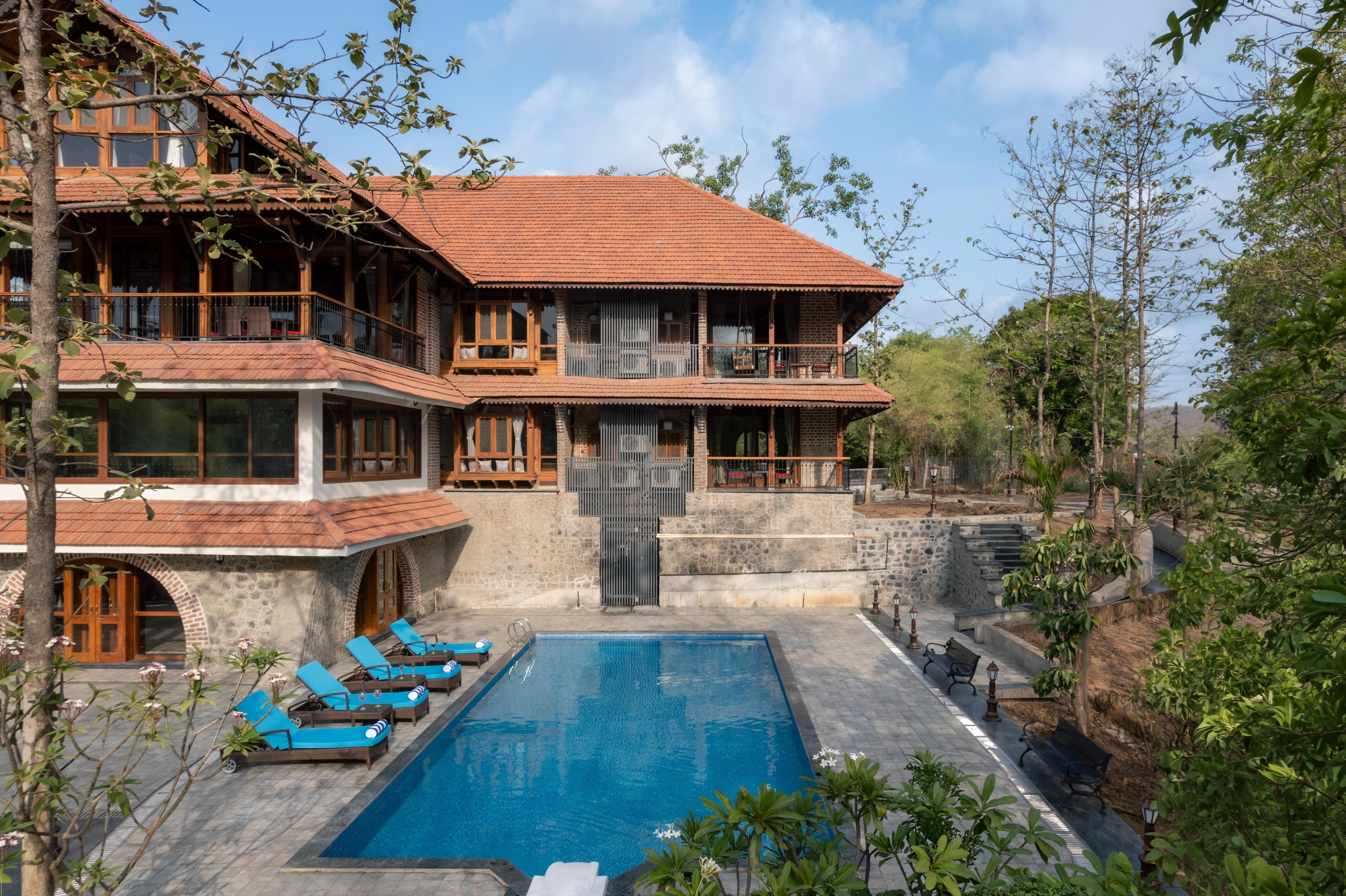 SaffronStays Vedika Estate - Tap to explore photos
