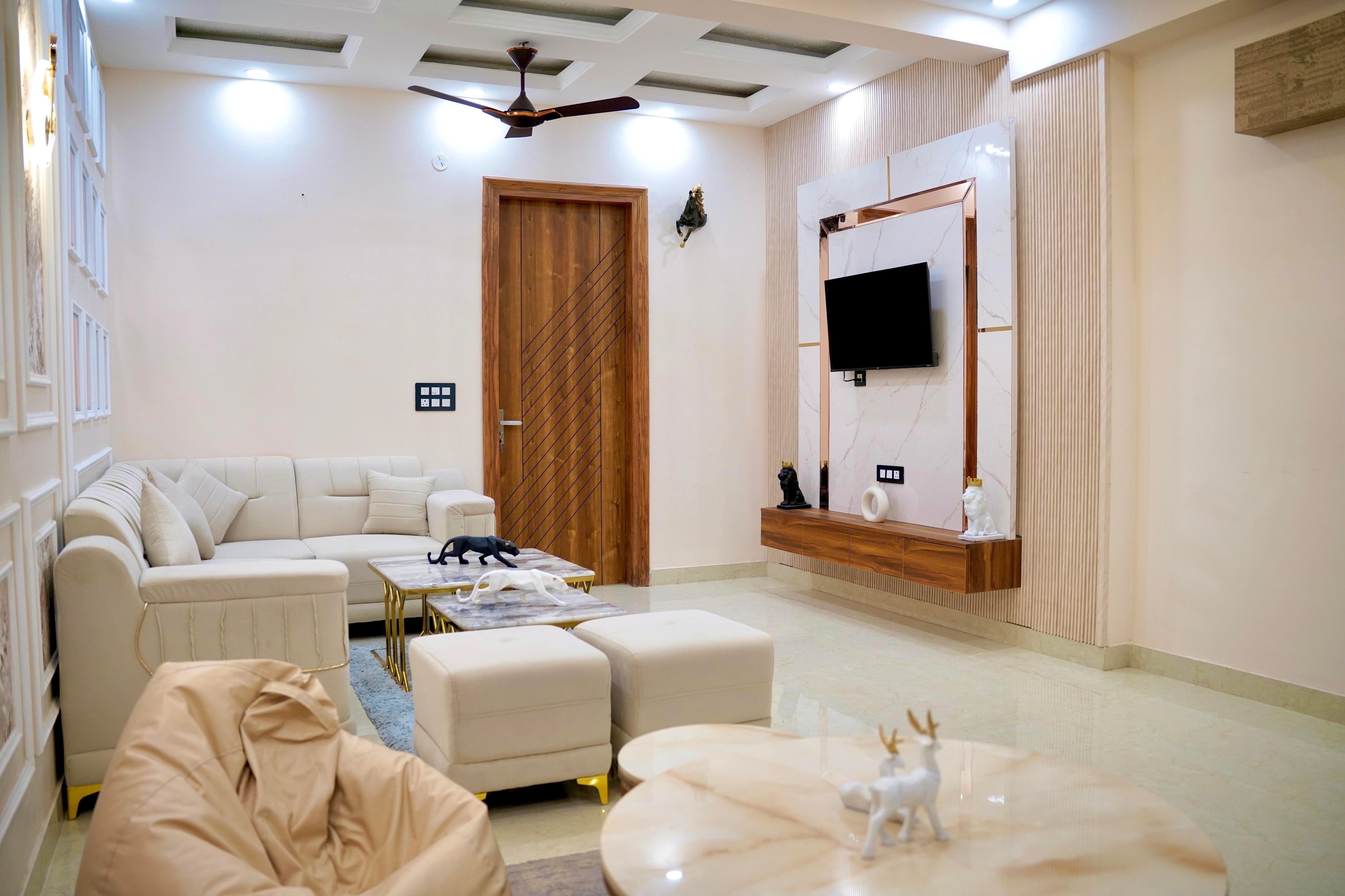 The Golden Retreat | LUXE | 3BHK | - Tap to explore photos