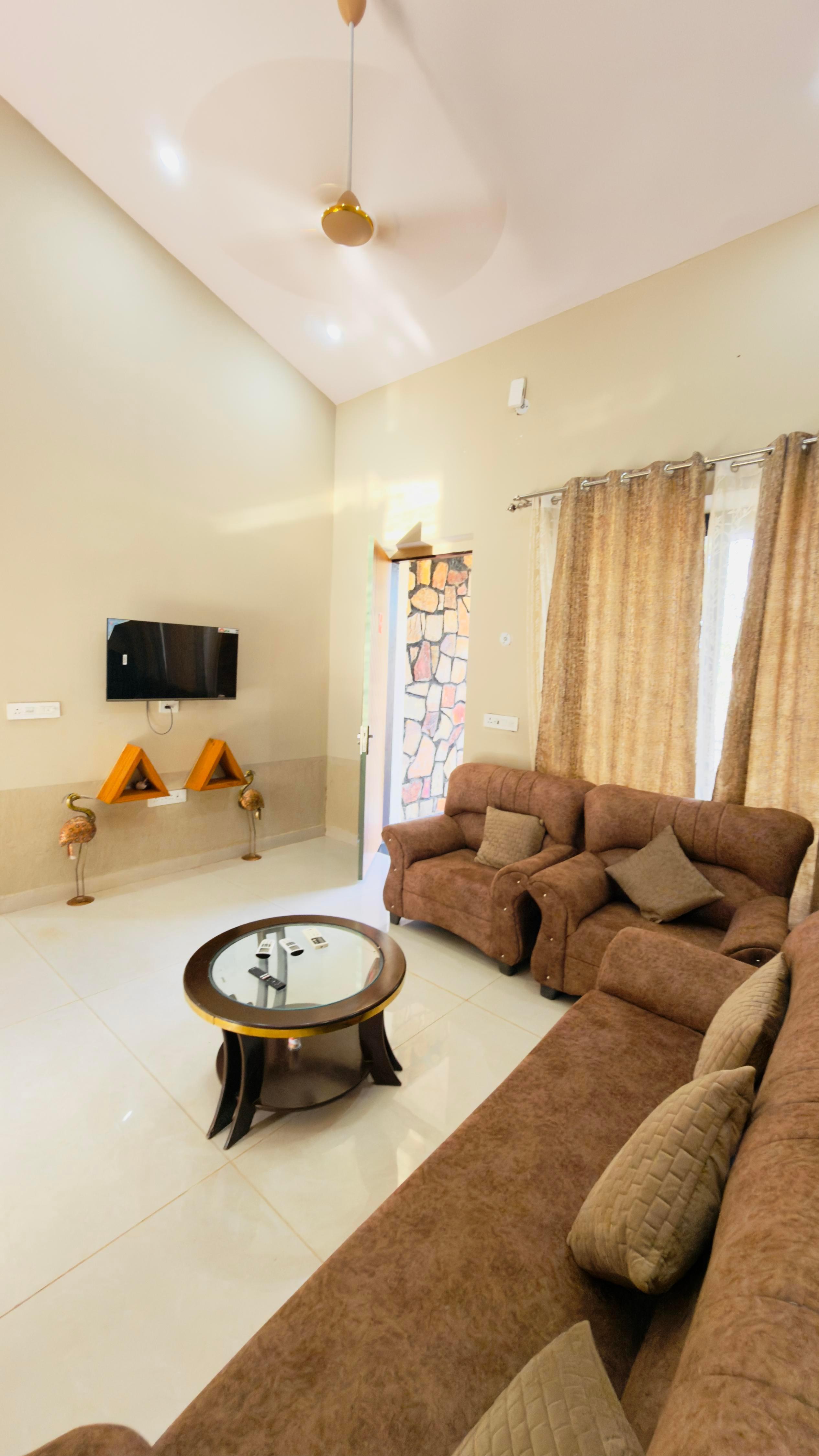 Luxe 3BHK Mountain View Villa Private Pool Gen Set Backup - Tap to explore photos