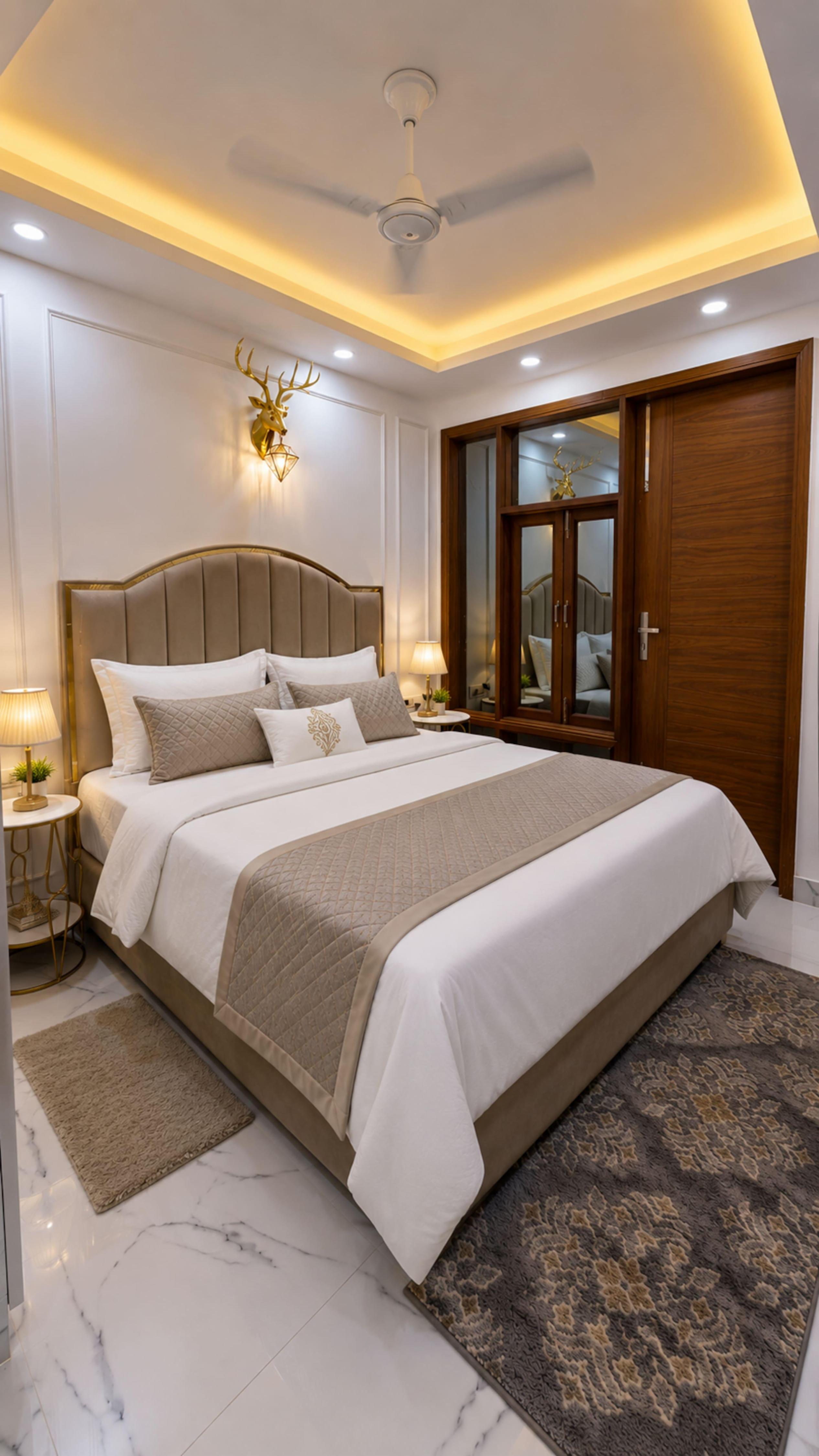 Golden Eclipse Luxury Stays 2BHK set - Tap to explore photos