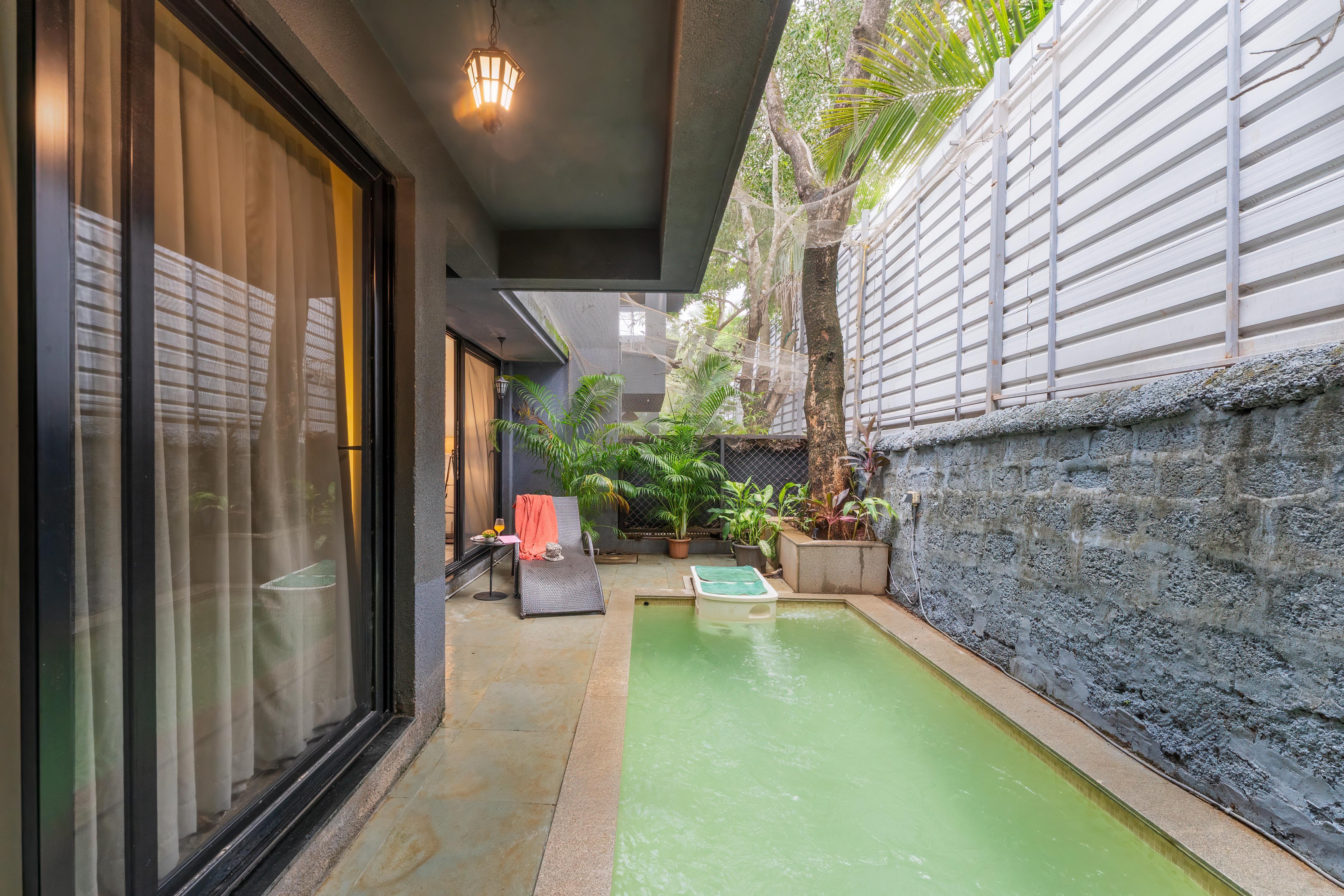Evaya Zest - 3bhk Private Pool Villa Assagaon - Tap to explore photos