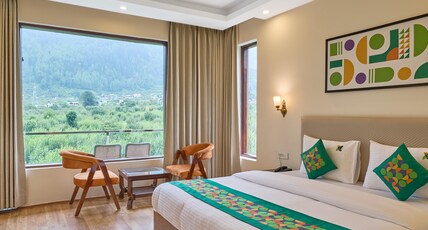Treebo Tapovan Retreat Room Type - Deluxe Room with Mountain View