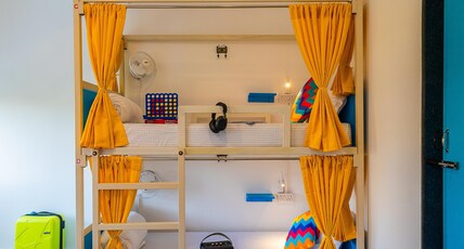goSTOPS PLUS Goa Candolim Room Type - Bed in 8 Bed Mixed Dormitory Room with Ensuite Bathroom - Upper Bed goSTOPS PLUS Goa Candolim Room Type - Bed in 8 Bed Mixed Dormitory Room with Ensuite Bathroom - Upper Bed