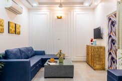 Rooms of Homlee White House 2BHK Parking Max Hospital Saket