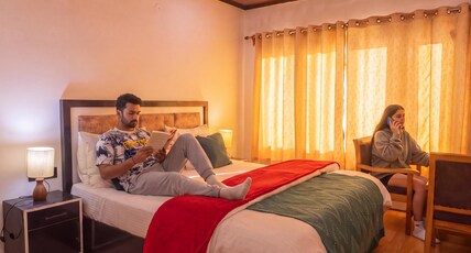 Zostel Nubra Room Type - Deluxe Room (with balcony)