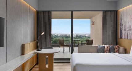 Courtyard by Marriott Ghaziabad Room Type - Guest Room, 2 Twin, Terrace Courtyard by Marriott Ghaziabad Room Type - Guest Room, 2 Twin, Terrace