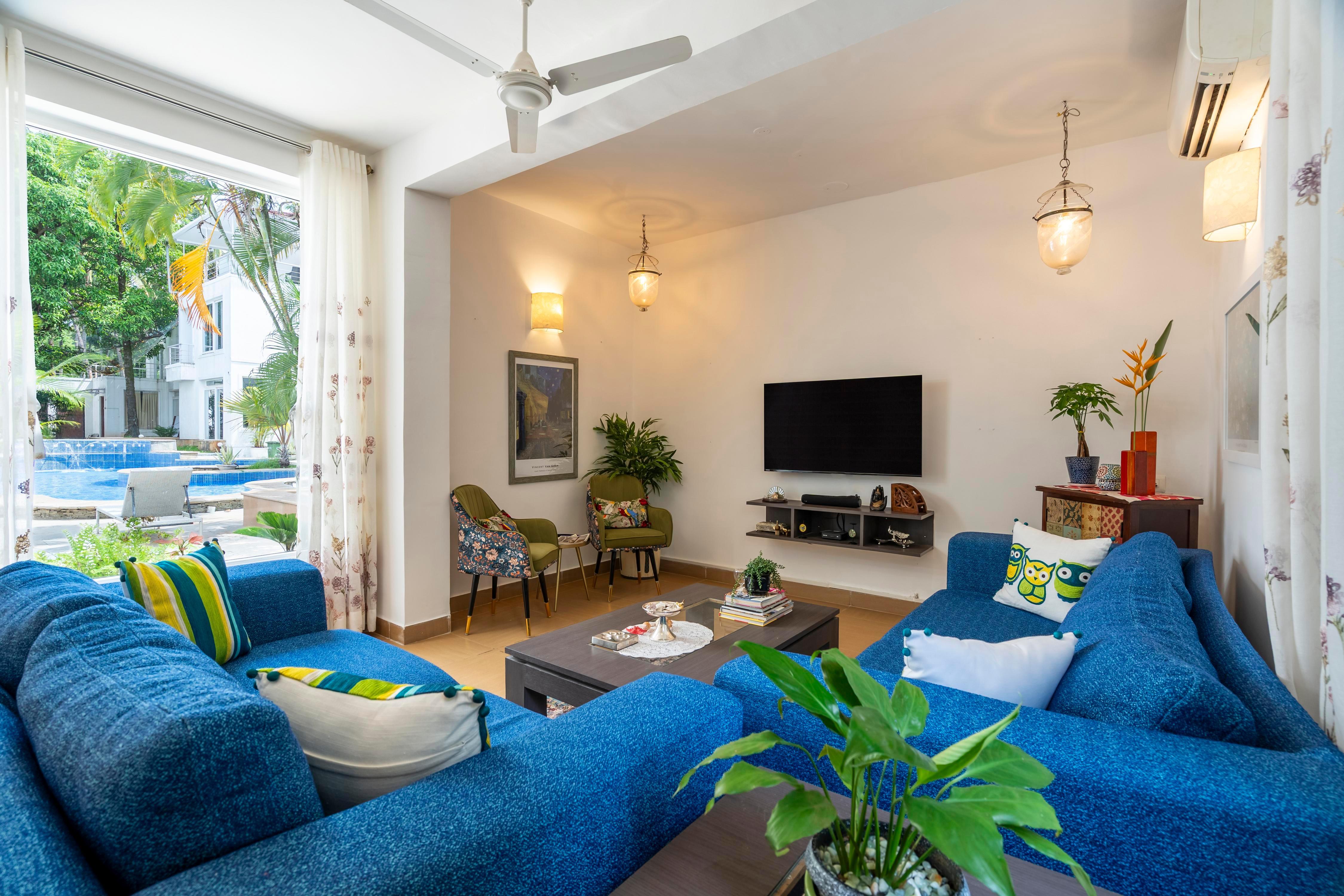 Staymaster Taram | 4BR with Pool Near Candolim Beach - Tap to explore photos