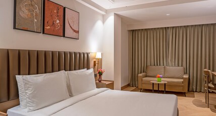 Pause by Saltstayz- East of Kailash Room Type - Suite Room with Living Area Pause by Saltstayz- East of Kailash Room Type - Suite Room with Living Area