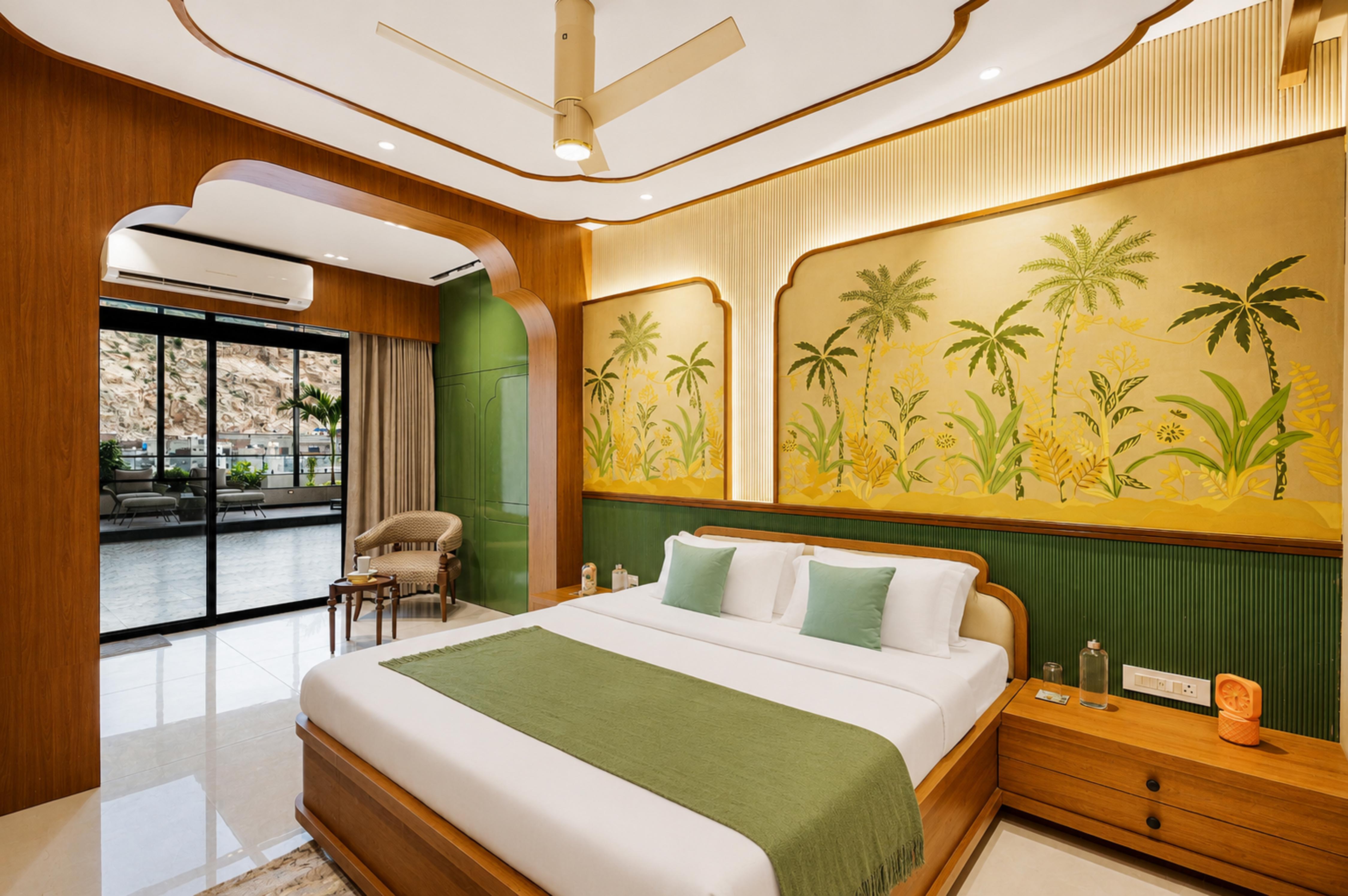 ELIVAAS Signature GIRI Penthouse 2 BHK with Terrace - Tap to explore photos