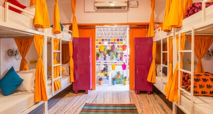 goSTOPS Jaipur, Civil Lines Room Type - Bed in 6 Bed Mixed AC Dormitory Room with Ensuite Bathroom - UPPER BED goSTOPS Jaipur, Civil Lines Room Type - Bed in 6 Bed Mixed AC Dormitory Room with Ensuite Bathroom - UPPER BED
