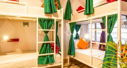 goSTOPS Jaipur, Civil Lines Room Type - Bed in 8 Bed Mixed AC Dormitory Room with Ensuite Bathroom - UPPER BED goSTOPS Jaipur, Civil Lines Room Type - Bed in 8 Bed Mixed AC Dormitory Room with Ensuite Bathroom - UPPER BED