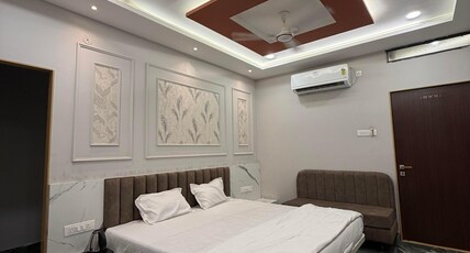 Hotel The Krisha Inn Room Type - Super Deluxe King-Size bed AC Room