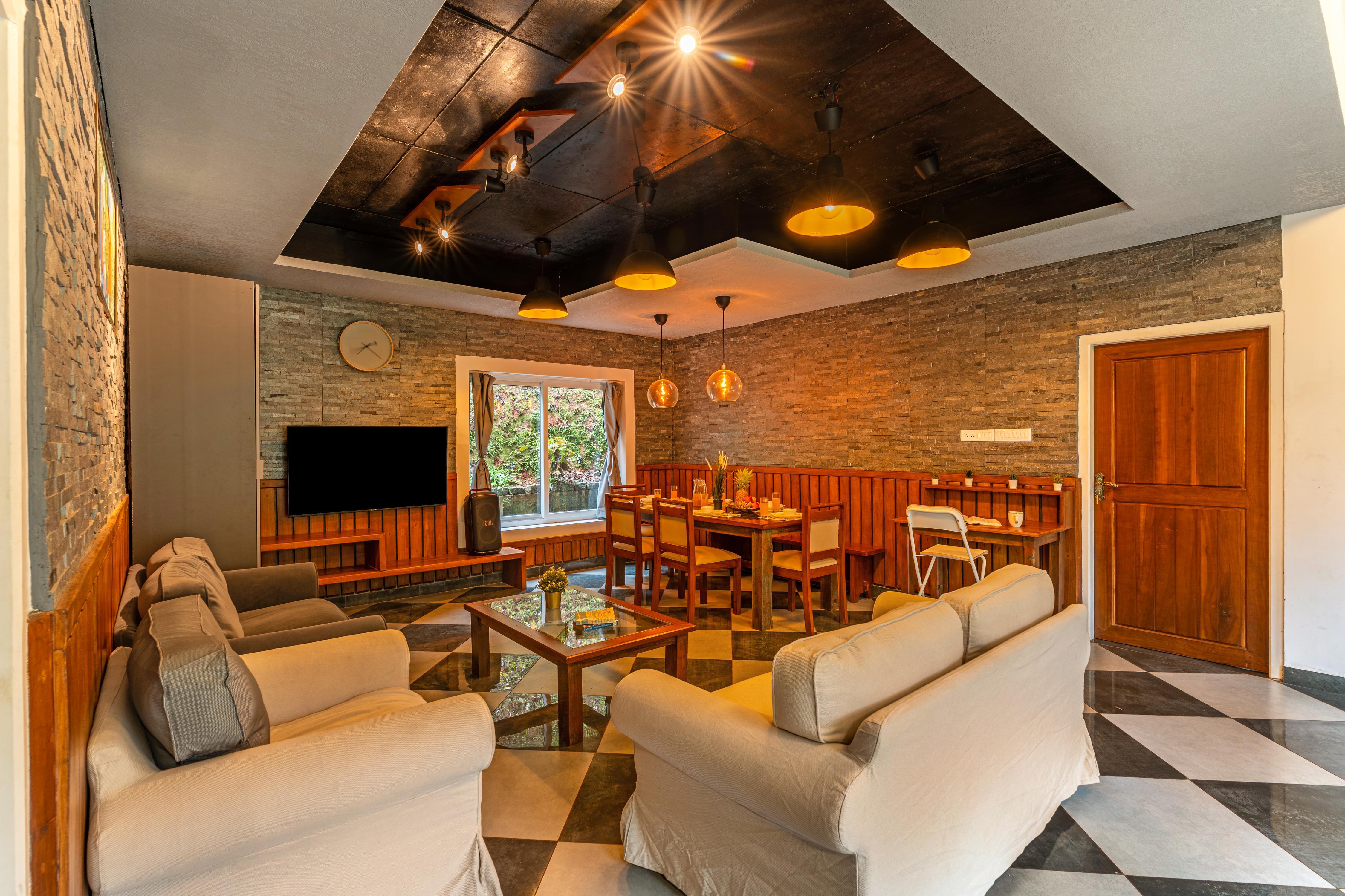 Alaya Stays Kayyath Valley 4 BHK Villa with Pvt Pool & Gym - Tap to explore photos