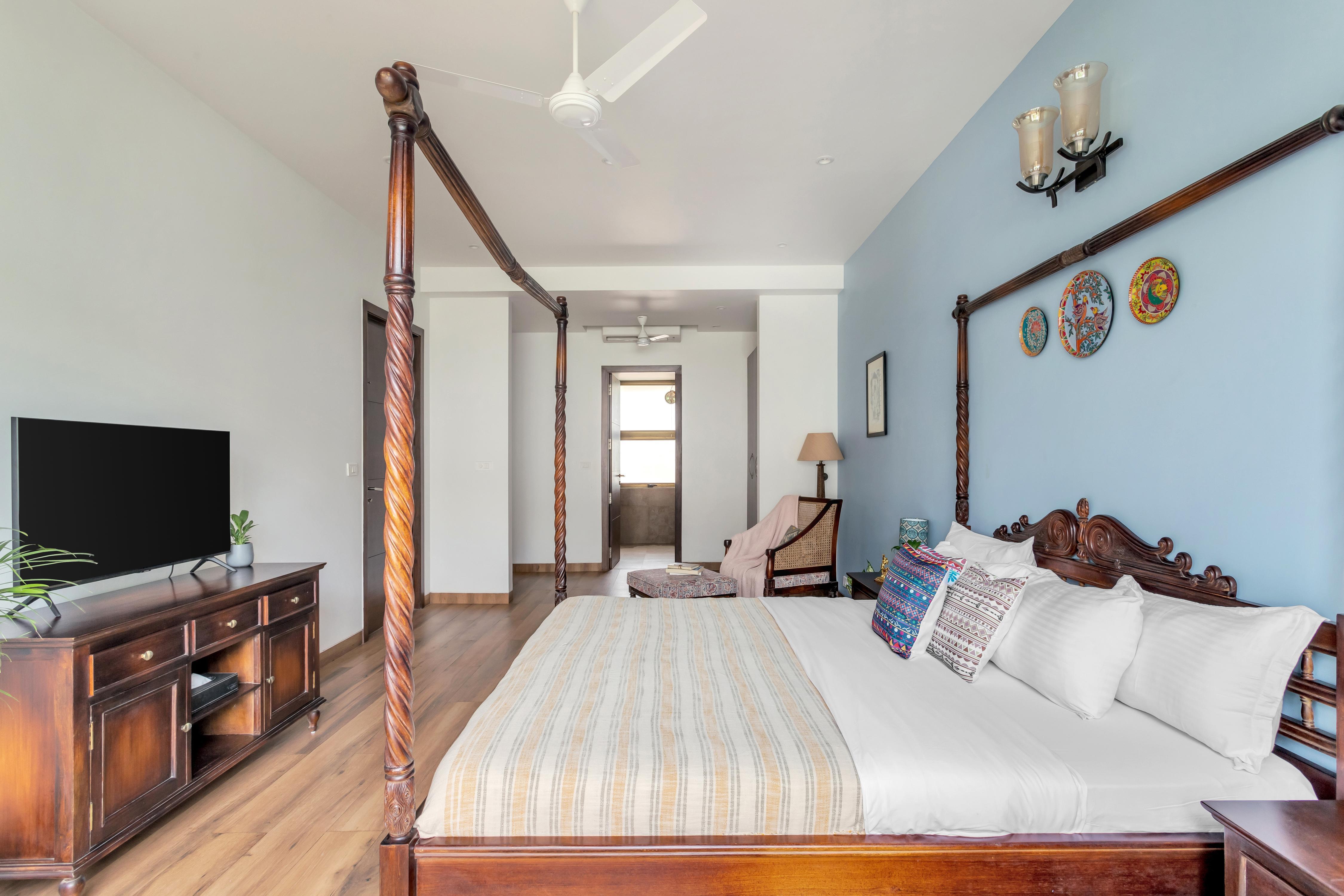 Kai Vista Elegant 3BHK APT Near Candolim Beach - Tap to explore photos