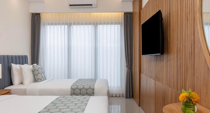 THE SAND Suites & Villas Room Type - Deluxe Twin Bedroom