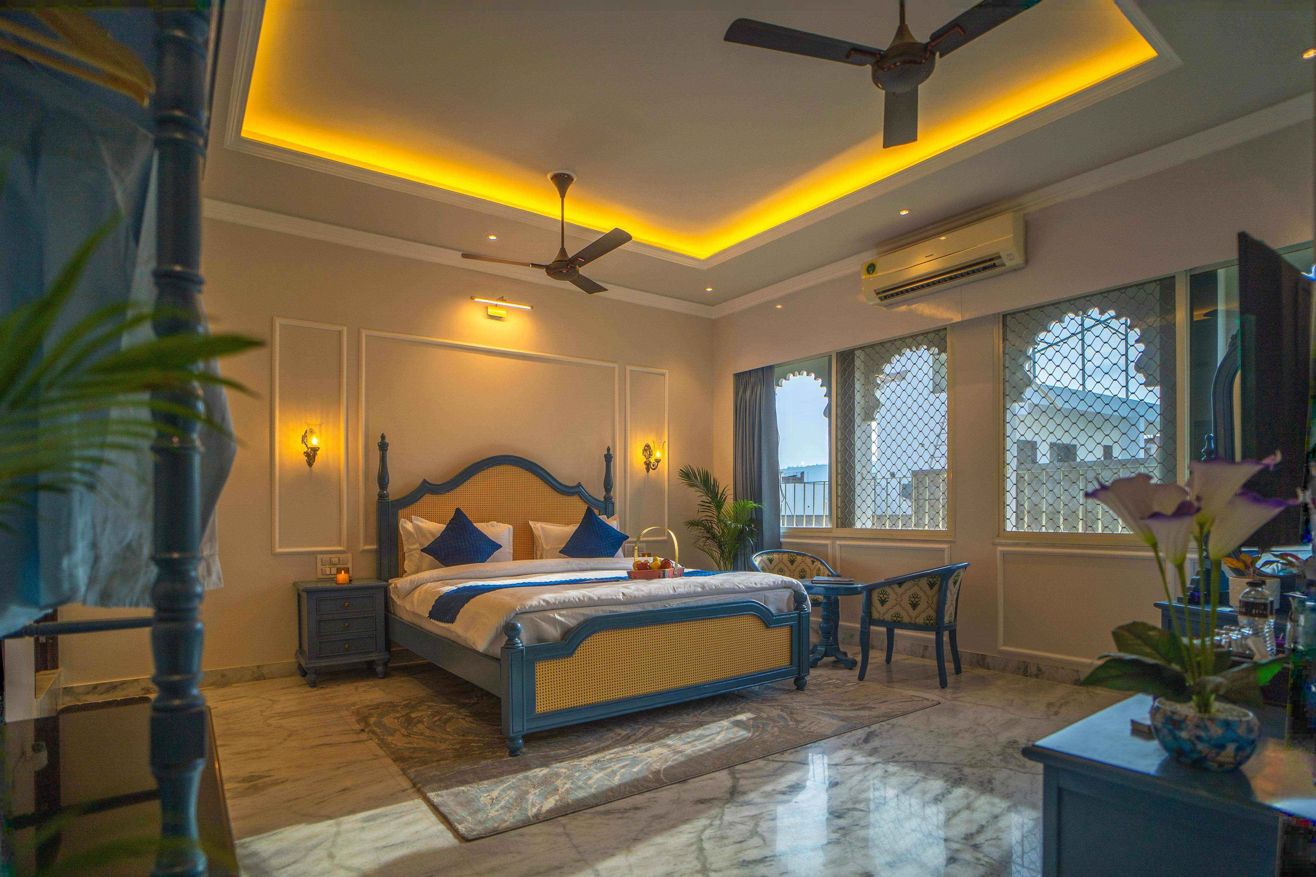 The Aravali Terrace | Luxury Stay with Jacuzzi | City Centre Udaipur - Tap to explore photos
