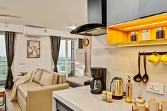 Orchid 001Runway view55inchTVCoffee maker